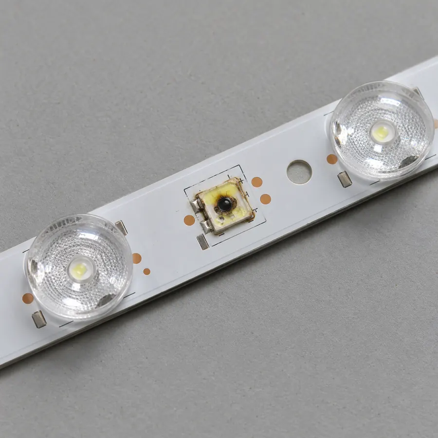 LED quemado vs. LED bueno