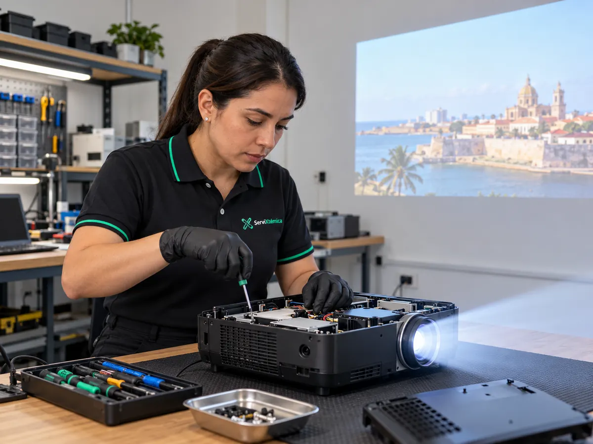 Video beam — servicio técnico