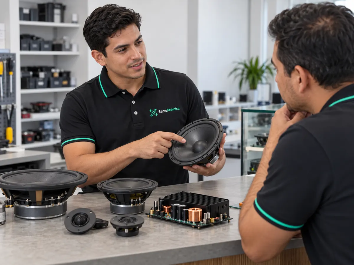 Repuestos de audio