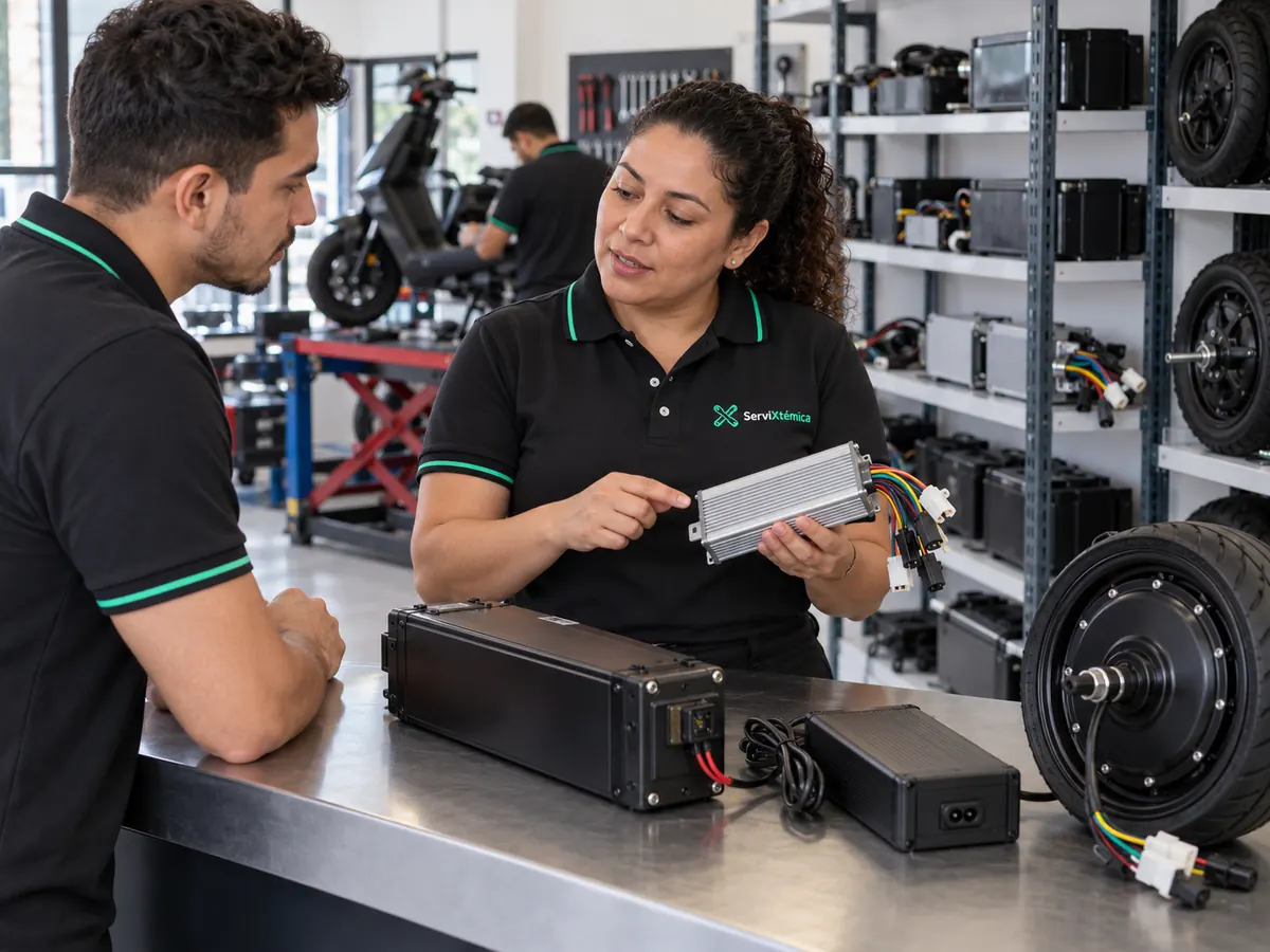 Repuestos para motos eléctricas